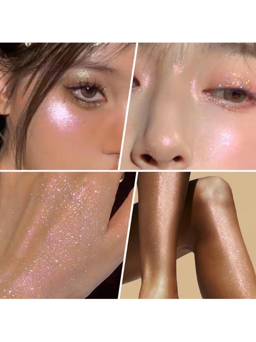 Ucanbe body glitter dewy body luminizer lot of 2 - Picture 5 of 5